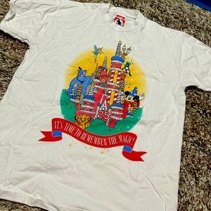 Vintage Disney 25th anniversary t shirt size Large